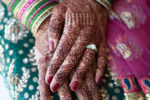 Maryland Indian wedding photography of indian henna