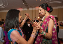 Washington DC Indian wedding photography of indian reception
